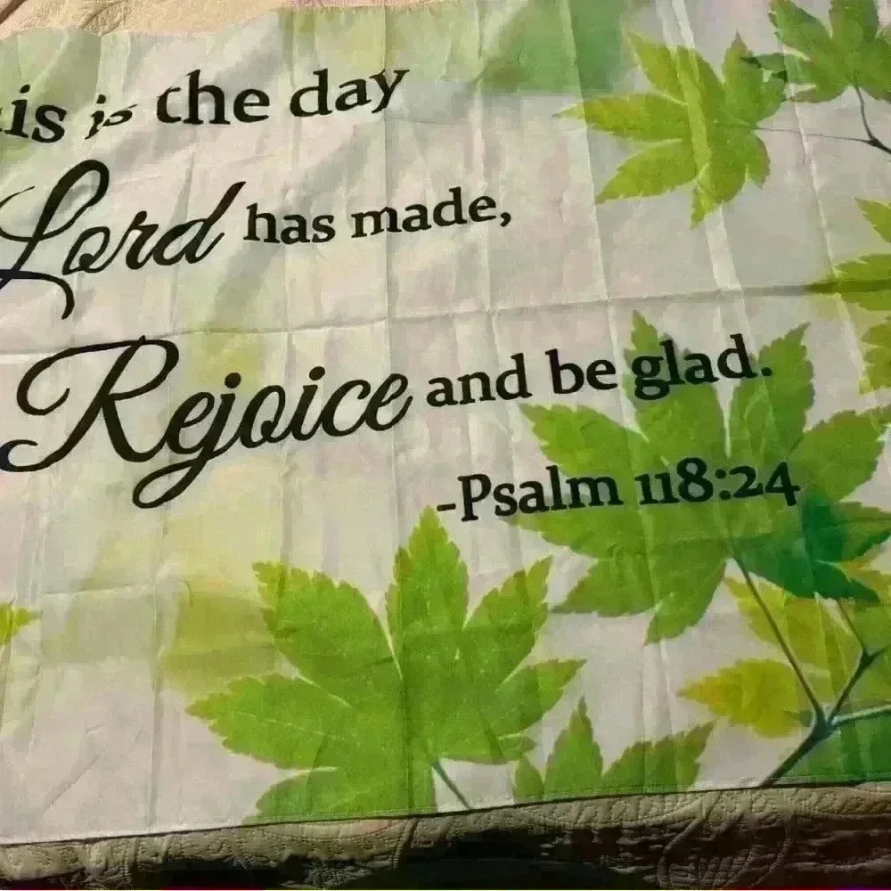 Religious Wall Tapestry Psalms 118:24 BNWOT